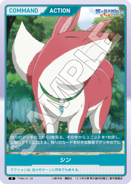 Card 029 R waifu card — 7TM4-01