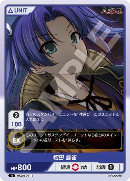 Card 018 N waifu card — HKDN-01