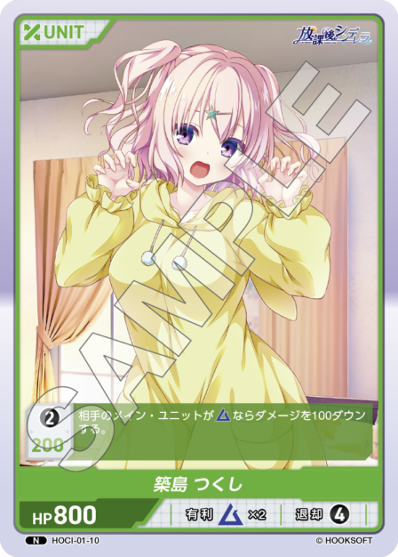 Card 010 N waifu card — HOCI-01
