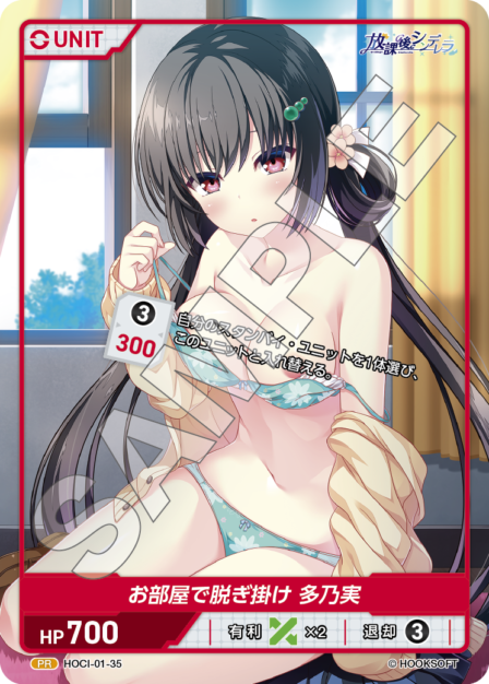 Card 035 N waifu card — HOCI-01