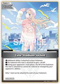 Cute Stadium Jacket C waifu card — hololive OFFICIAL CARD GAME