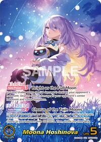 Moona Hoshinova OUR waifu card — hololive OFFICIAL CARD GAME
