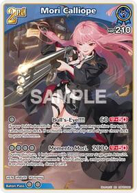 Mori Calliope RR waifu card — hololive OFFICIAL CARD GAME
