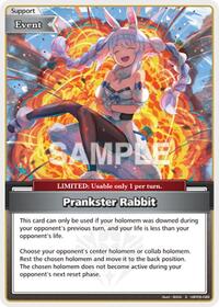 Prankster Rabbit S waifu card — hololive OFFICIAL CARD GAME