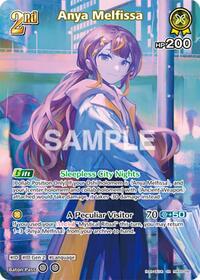 Anya Melfissa SuperRare waifu card — hololive OFFICIAL CARD GAME