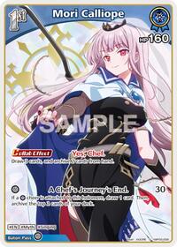 Mori Calliope U waifu card — hololive OFFICIAL CARD GAME