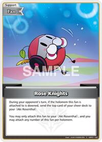 Rose Knights C waifu card — hololive OFFICIAL CARD GAME