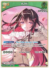 AZKi RR waifu card — hololive OFFICIAL CARD GAME
