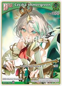 Cecilia Immergreen C waifu card — hololive OFFICIAL CARD GAME