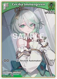 Cecilia Immergreen C waifu card — hololive OFFICIAL CARD GAME