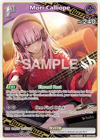 Mori Calliope R waifu card — hololive OFFICIAL CARD GAME