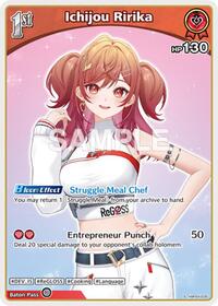 Ichijou Ririka S waifu card — hololive OFFICIAL CARD GAME