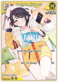 Oozora Subaru S waifu card — hololive OFFICIAL CARD GAME