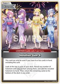 hololive Gen 2 S waifu card — hololive OFFICIAL CARD GAME