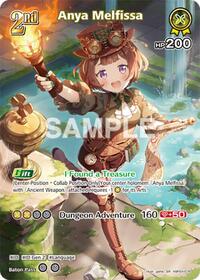 Anya Melfissa SuperRare waifu card — hololive OFFICIAL CARD GAME