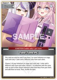 Two-Tone PC U waifu card — hololive OFFICIAL CARD GAME