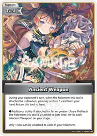 Ancient Weapon U waifu card — hololive OFFICIAL CARD GAME