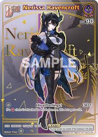 Nerissa Ravencroft HolomemRare waifu card — hololive OFFICIAL CARD GAME