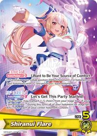 Shiranui Flare OSR waifu card — hololive OFFICIAL CARD GAME