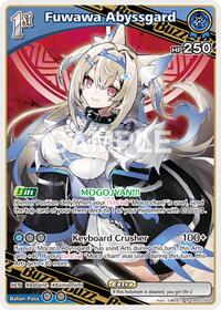 Fuwawa Abyssgard R waifu card — hololive OFFICIAL CARD GAME