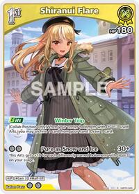 Shiranui Flare R waifu card — hololive OFFICIAL CARD GAME