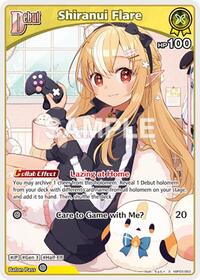 Shiranui Flare S waifu card — hololive OFFICIAL CARD GAME