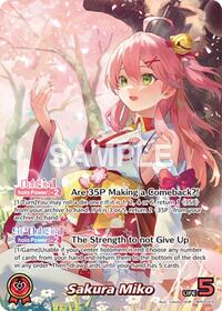 Sakura Miko OUR waifu card — hololive OFFICIAL CARD GAME