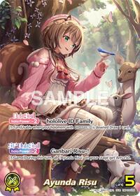 Ayunda Risu OUR waifu card — hololive OFFICIAL CARD GAME