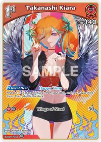 Takanashi Kiara R waifu card — hololive OFFICIAL CARD GAME