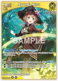 Ayunda Risu RR waifu card — hololive OFFICIAL CARD GAME