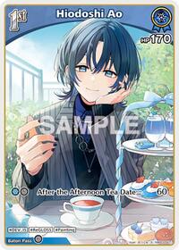 Hiodoshi Ao S waifu card — hololive OFFICIAL CARD GAME