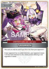 Totsumachi S waifu card — hololive OFFICIAL CARD GAME