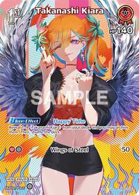 Takanashi Kiara SuperRare waifu card — hololive OFFICIAL CARD GAME