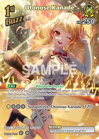 Otonose Kanade SuperRare waifu card — hololive OFFICIAL CARD GAME