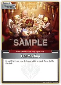 Fan Meeting U waifu card — hololive OFFICIAL CARD GAME