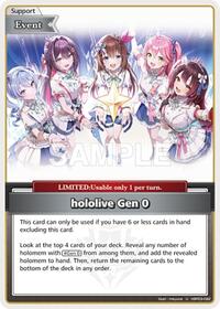 hololive Gen 0 U waifu card — hololive OFFICIAL CARD GAME