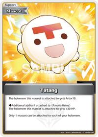 Tatang C waifu card — hololive OFFICIAL CARD GAME