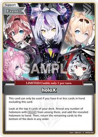 holoX S waifu card — hololive OFFICIAL CARD GAME