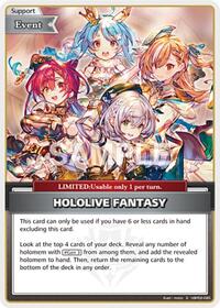 HOLOLIVE FANTASY S waifu card — hololive OFFICIAL CARD GAME
