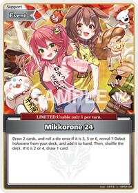 Mikkorone 24 U waifu card — hololive OFFICIAL CARD GAME
