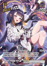 Ninomae Ina'nis UltraRare waifu card — hololive OFFICIAL CARD GAME