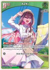 AZKi R waifu card — hololive OFFICIAL CARD GAME
