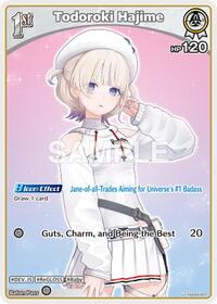 Todoroki Hajime U waifu card — hololive OFFICIAL CARD GAME