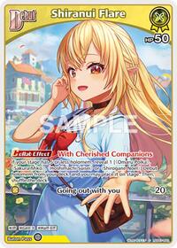 Shiranui Flare C waifu card — hololive OFFICIAL CARD GAME