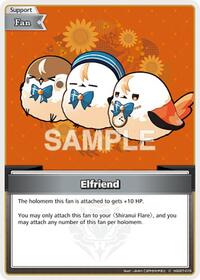 Elfriend C waifu card — hololive OFFICIAL CARD GAME