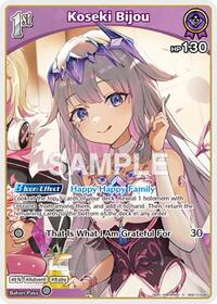 Koseki Bijou C waifu card — hololive OFFICIAL CARD GAME
