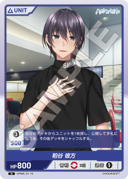 Card 016 N waifu card — HPWE-01