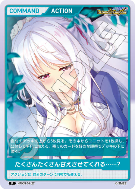 Card 027 N waifu card — HRKN-01
