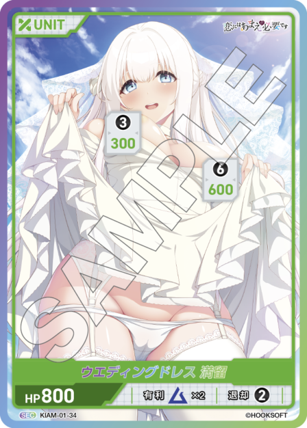 Card 034 SEC waifu card — KIAM-01