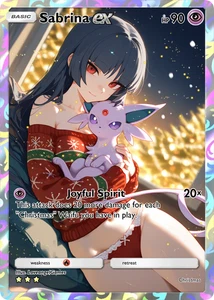 Sabrina STD waifu card — LAG-01